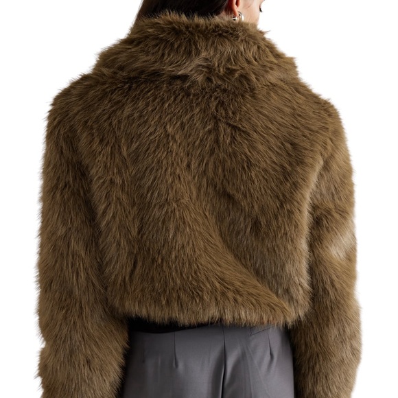THE FRANKIE SHOP NWT
Camel Hope Faux-Fur Jacket
Size S - Picture 3 of 9